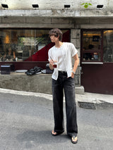 LMN Celine Flow Washing Denim Pants (2 colors)