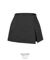モダンスリットスカートパンツ (3color)