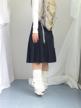 Eyelet Cropped Punching T