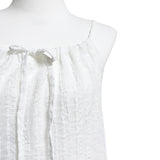 (3color) Shirring Openwork Knit Camisole