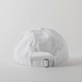 ウィンドウォッシュドコットンボールキャップ / WHITE