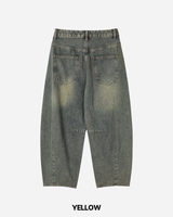 Simon Curved Denim Pants