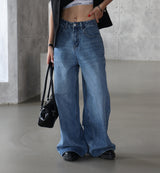 Celeb Long Wide Jeans