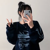 Dekyu Juri Track Line Sweatshirt