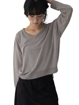 Rian V-Neck Basic Knit