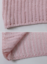 Flower Two Button Knit Bolero Cardigan (3color)