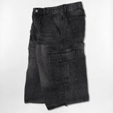 Usual Washing Bermuda Cargo Denim Pants - 5COLOR