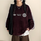 テッドトラックポイントリブスウェットシャツ