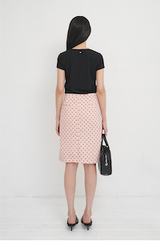 Darlene Mid Skirt Light Pink