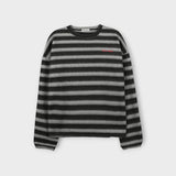 Fluffy Lucy Fleece Border T Shirt (3color)