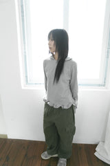 western cargo button pants(2colors)