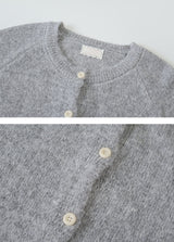 #PN Soft Loose Round Knit Cardigan (4color)