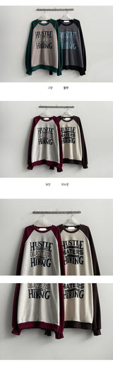Hedin vintage raglan sweatshirt