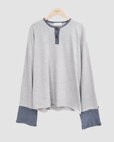 Mion Stripe Point Long Sleeve T-Shirt