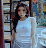 BENNY × Miseki SEOUL Shibuyaグラフィックスリーブレス_ホワイト