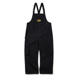 カーゴポケットワイドビブパンツ ブラック