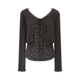 Rosetta Floral Layered Cardigan Set 232841733