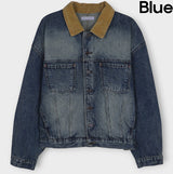 French Golden Work Denim Jacket