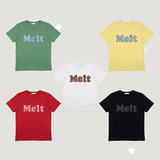 メルトチェックパッチ ショートスリーブTシャツ (5 colors)