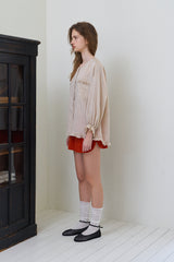 Light stripe shirt_beige