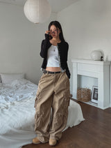 Poning Layered Double Cardigan