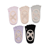 BALLET NON-SLIP SOCKS/OPEN TOE - 5 COLORS