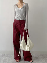 Judy See-through Round Neck Cardigan