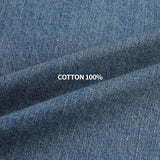 スチールデニムストリングショートスリーブジップアップ (2 Colors)