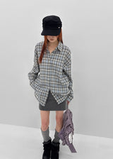 [MADE] Lukael Loose-Fit Check Shirt