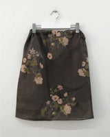 Neko Flower Midi Skirt