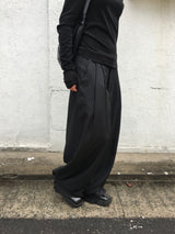 Peter Stripe Wide Slacks (3c)