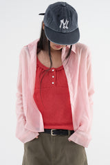 Sherbet striped shirt