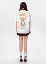 13DE MARZO ポケットペインティングTシャツ