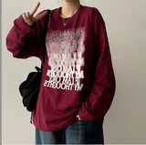 NT グラディエントノイズプリンティド長袖Tシャツ