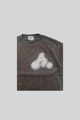 "A" LOGO HEAVY WEIGHT TEE(SUMI)
