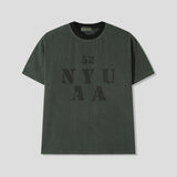 Uth crop pigment ringer short sleeve t-shirt