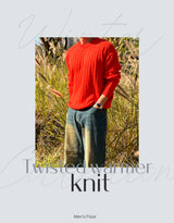 Hand Warmer Cable Knit