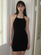 Heather Halter-neck Knit Dress ( 2 colors )