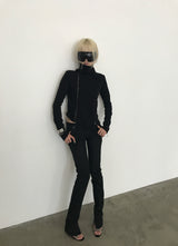 STEALTH DIAGONAL ZIP-UP