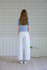 TENDER FRILL HALF KNIT
