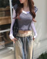 Terry half T