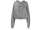 pretty emotion hooded zip-up (2color)