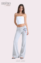 New York low-rise semi-boot casual pants