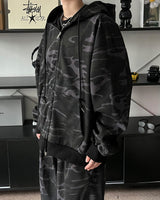 AD Camo Hooded Zip-Up (1C)