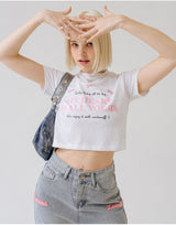 マイハートリボンクロップTシャツ [3COLOR]