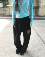 Sagging flare pants
