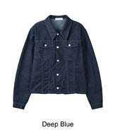 LPバックスラッシュデニムジャケット