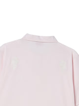 OVERSIZED WING POLO SHIRT PINK