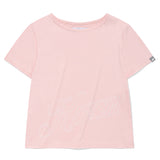 KIRSH LETTERING SLIM FIT T-SHIRT [SALMON]