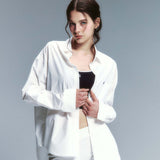 Boyfriend Loose Fit Shirt White